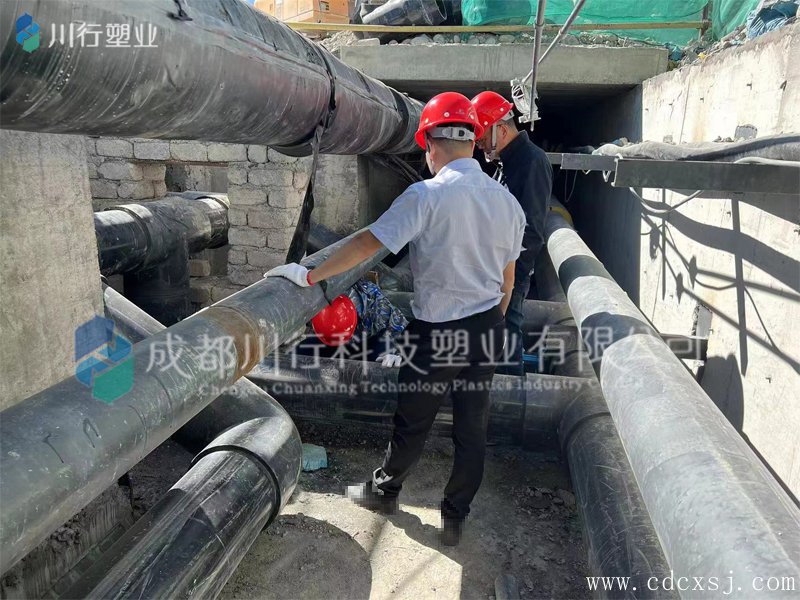 <b>AGR給水管安裝案例_西藏阿里機場AGR管施工現場</b>